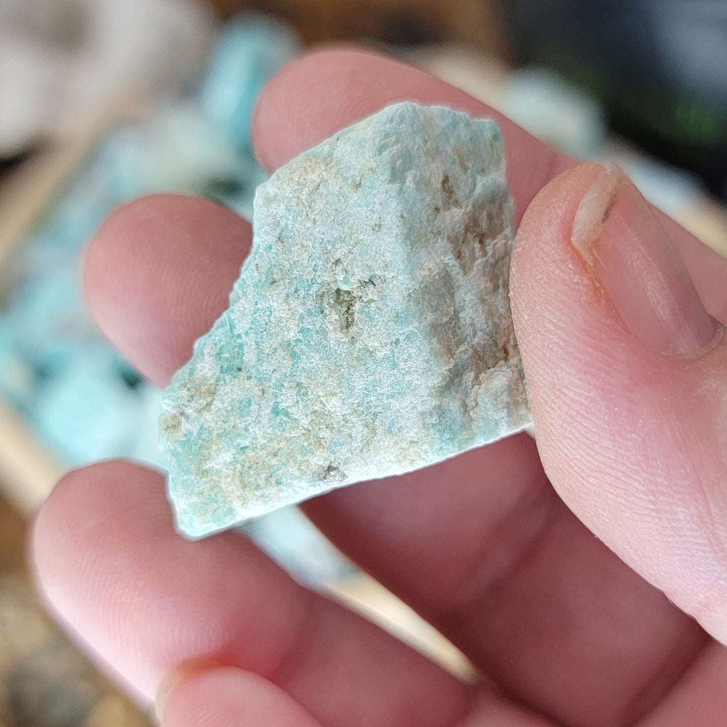 Raw Amazonite
